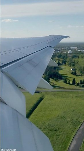 Boeing 777-300ER | Wing-View Takeoff
