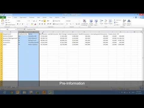 NAV Payroll Module - All Process