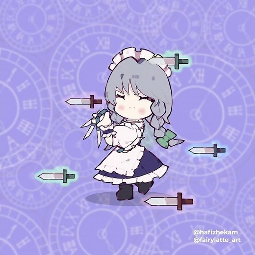Sakuya Izayoi Animation