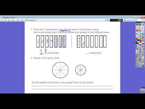 Unit 3 Review - Fractions