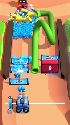 mob Control game level 17 #shortvideo #gameplay #gaming #heartplayzs