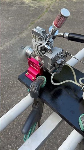 OS FS 120 Surpass supercharged. First run after 30 years!