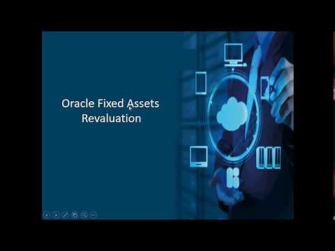 Oracle Fixed Assets Revaluation