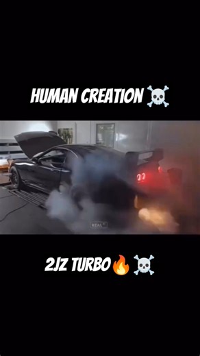 2JZ Turbo Supra Test 😈 Crazy Exhaust Sound & Fire 🔥#exhaust #supra #fire