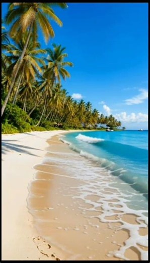 Paradise Beach in Motion | Relaxing Tropical Loop 4K