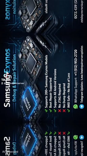 Samsung Exynos boot repair made easy  Supports 200+ models, all Android versions. No JTAG, no dump, IMEI safe. WhatsApp support available. #SamsungExynos #BootRepair #PhoneRepair #IMEIRepair #AndroidRepair | iMei Repair Server | Facebook