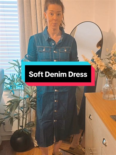 Stylish Soft Denim Dress for Spring