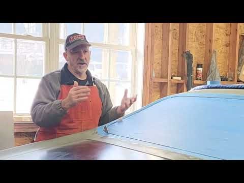 68 GTO A-body. Rear shaved glass, ( no trim round rear window