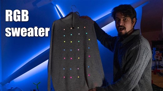 Homemade Christmas jumper | Arduino and RGB LEDs + What is Arduino | getting started
