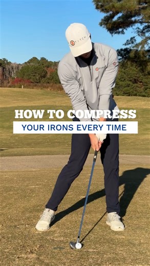 Want to flush your irons every time? If so, use the feel and drill above to get your weight transfer through impact dialed in to get your low point to be in front of the ball rather than behind it. . #golf #golfer #golfswing | Bryce Cope