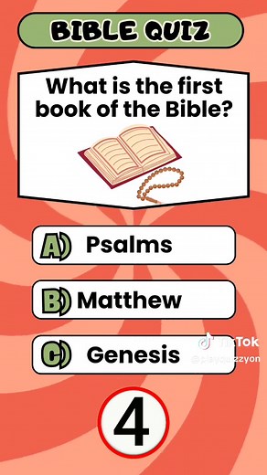 Bible Quiz: Test Your Knowledge