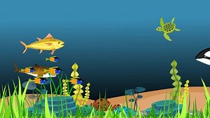 Sea Life Underwater Animation Sharks Fishes Stock Footage Video (100% Royalty-free) 3503669815 | Shutterstock