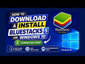 How to Download & Install BlueStacks 5 on Windows 10 | Easy Guide (2026)