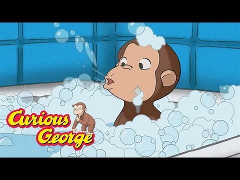 Bubbles and Soap 🫧 Curious George 🐵 Kids Cartoon 🐵 Kids Movies