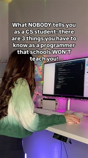 Skyy | Coding and Tech | ⬇️3 Things You NEED to Know That Universities Won’t Teach You! It’s actually crazy that I’ve learned the most intricate algorithms and... | Instagram