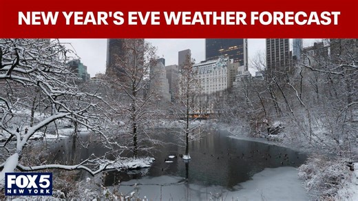 NYC weather forecast for New Year's Eve