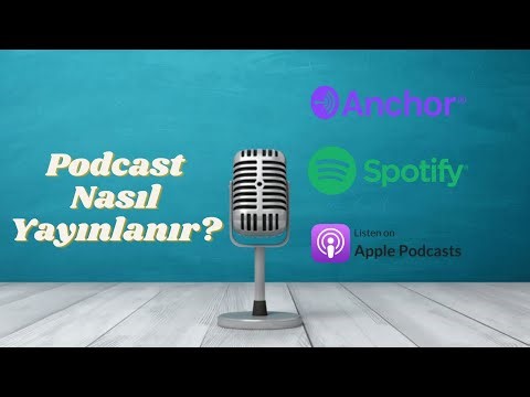 Podcast Nasıl Yayınlanır / Anchor