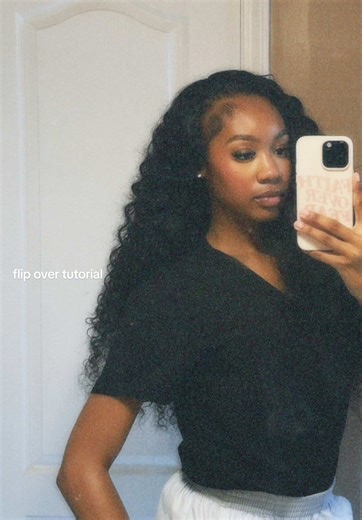 Flip Over Quick Weave Tutorial for Gorgeous Hair