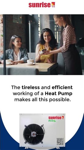 Sunrise Solar Heat Pumps are built to deliver consistent efficiency