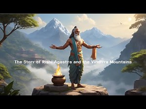 The Story of Rishi Agastya and the Vindhya Mountains #hindumythology #Agastya #mountains