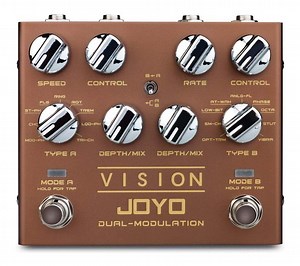 JOYO R-09 Vision Dual Modulation Guitar Effect Pedal