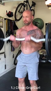 💪EZ-Bar Bicep Movements 1️⃣ Close-Grip EZ-Bar Curl 2️⃣ Reverse EZ-Bar Curl 3️⃣ Seated EZ-Bar Curl 4️⃣ Close-Grip EZ-Bar Spider Curl ➡️ Get our "Dumbbell Muscle Building Series" for FREE: https://www.renshawspt.com/workout-series ➡️ Train Smarter for Under $1/day: https://www.renshawspt.com/get-started | Renshaw's Personal Training
