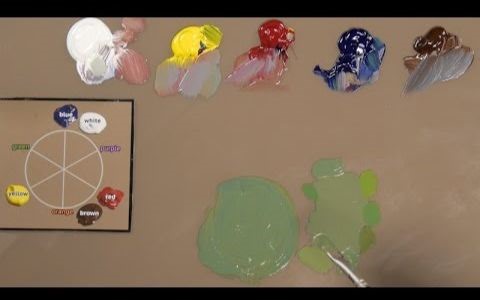Draw Mix Paint|【油画】调色技巧 如何搭配颜色