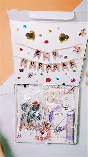 eid gift box 🎁#diy #eidmubarak #eidgifts #trending #viral #shorts