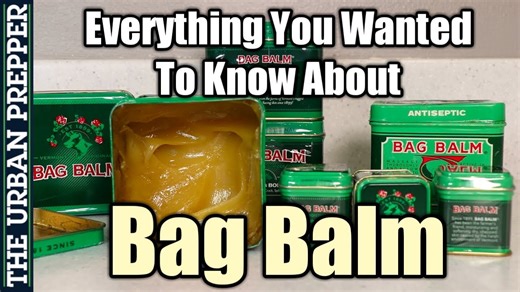 Bag Balm ointment explained for prepping and daily use