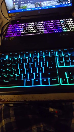 You have a perfectly good gaming laptop keyboard but you want to use a cooler one.