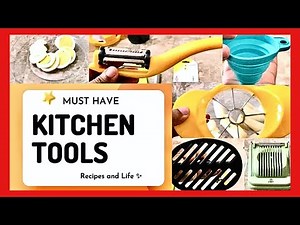 Kitchen tools and equipments and their use - Demo 🧑‍🍳 | @RecipesandLife