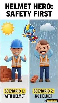 Use for safety helmet 🪖 !! safety helmet awareness !! #safetyfirst