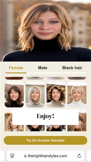 3.1K views | Did you know you can try new hairstyles for FREE on our...