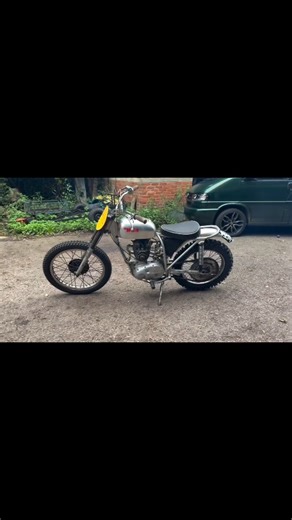 1.1K views · 86 reactions | The kind of motorcycle your grandparents bragged about, and you still wish you could ride. BSA B44 Victor Enduro. Credit: @1066streetbikes [BSA Motorcycles, The Greatest Single of All Time, True Brit Meets India’s Grit] | BSA Motorcycles India | Facebook