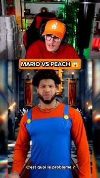 MARIO VS PEACH ! 😱🤣