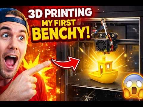 Bambu Lab P2S First Print – Benchy with PLA+ | Complete Beginner 3D Printing Test