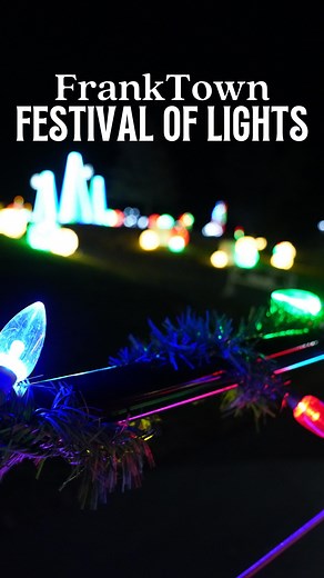 8.4K views · 72 reactions | Visit FrankTown Festival of Lights, a drive-through Christmas light spectacular! With over 200+ displays synchronized to Christmas classics, you can enjoy the mile-and-a-half-long route, rain or shine. This light show will take place every night through New Year’s Eve at the Williamson County Ag Expo Center in Franklin from 5 - 9 p.m. 朗 | Visit Franklin, TN | Facebook