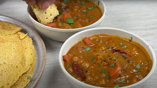 Easy Chickpea Flatbread Gluten-Free and High-Protein Perfect for Dipping and Wrapping