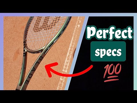 Perfect specs? Wilson Blade 100l review - Alex Tennis