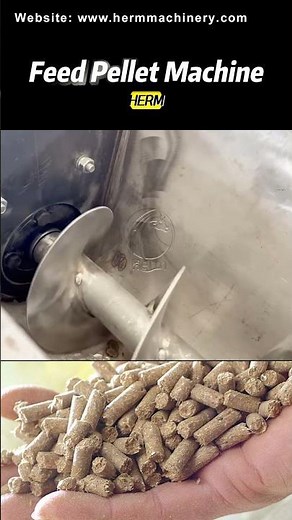 Feed Mill Machine for Making Poultry and Chicken Feed Pellet - Herm Machinery #feedpelletplant