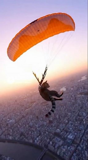 ニャラグライダー 〜東京タワーからのフライト〜