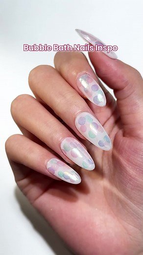 Bubble Bath Nails Inspo: Chrome Powder Nail Tutorial
