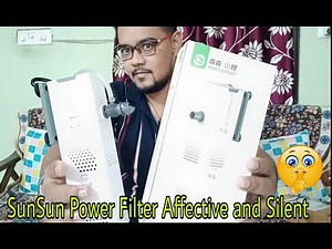 SunSun XQP-500F Submersible Filter | New Aquarium Filter Review
