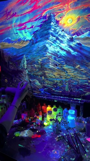 The magical Canvas 🪄🎨-#oilpainting #art #artwork