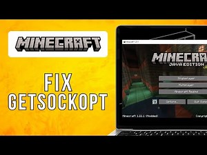 How To Fix Connection Timed Out GetSockOpt Minecraft (2024) In-Depth Tutorial