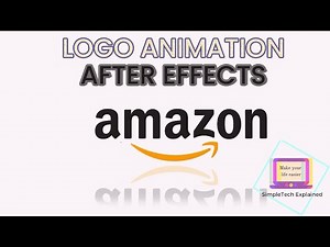 Amazon Logo animation in After Effects