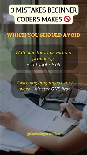 Beginner Coders Need to Hear This 😳 #coding