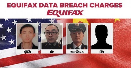 China-backed hackers charged in massive Equifax data breach