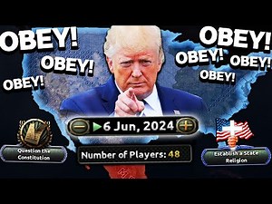I SAVED Trump in HOI4 Modern Day RP