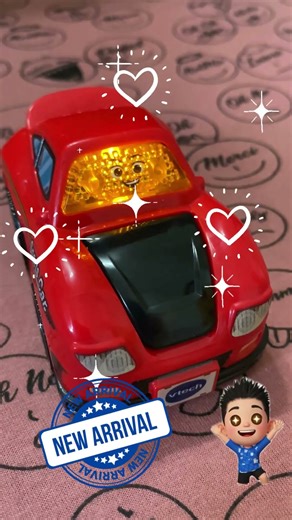 🚗💥 Meet the Shiny Red Sports Car! Go Go Smart Wheels